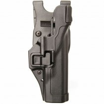 BLACKHAWK Level 3 Matte Finish SERPA Duty Holster Beretta 92/96/M9A1/92A1/96A1 - Black